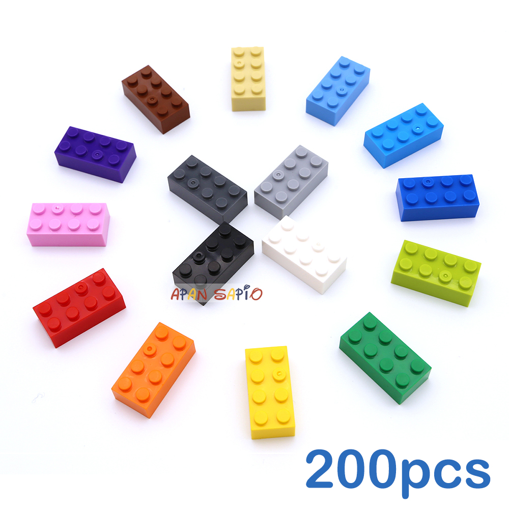 Lego Set Creator - 200 шт. 2x4 точек DIY строительные