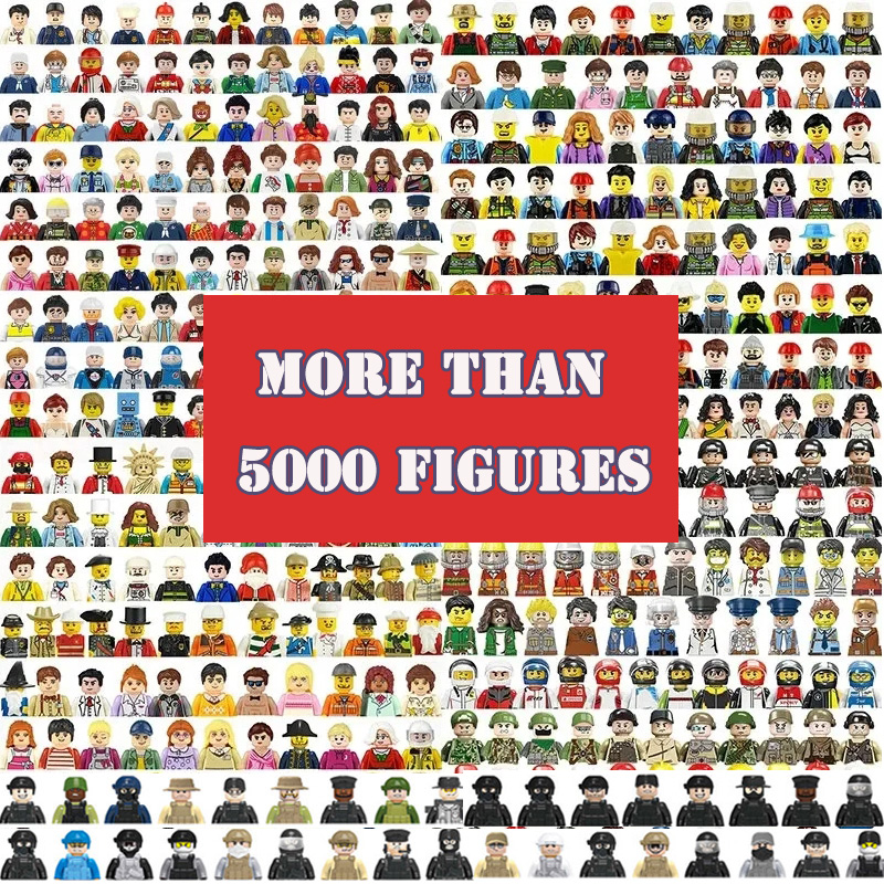 Lego Set Creator - Детские игрушки 200, случайные мини-фигурки, строительные